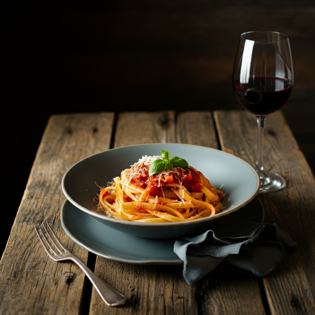 이탈리아 파스타와 와인 페어링
