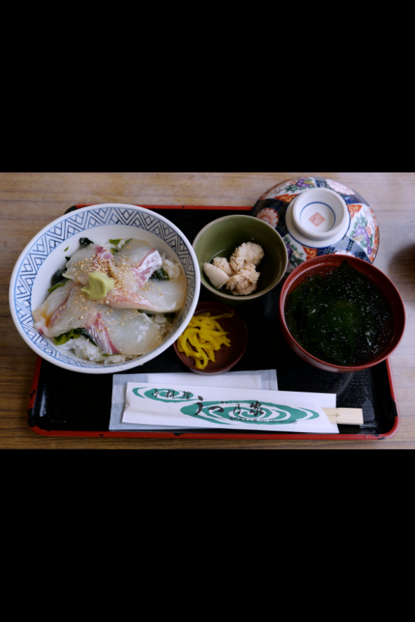 파도가 만든 맛, 도쿠시마 도미 한 상