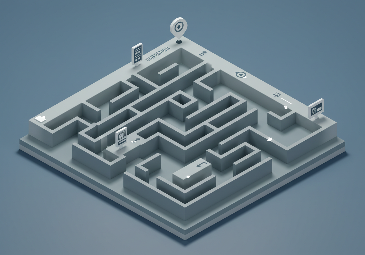 요즘 UX는 왜 미로를 닮아가는가