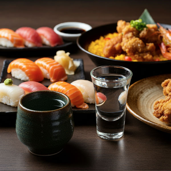 초보자를 위한 사케와 음식 페어링 가이드